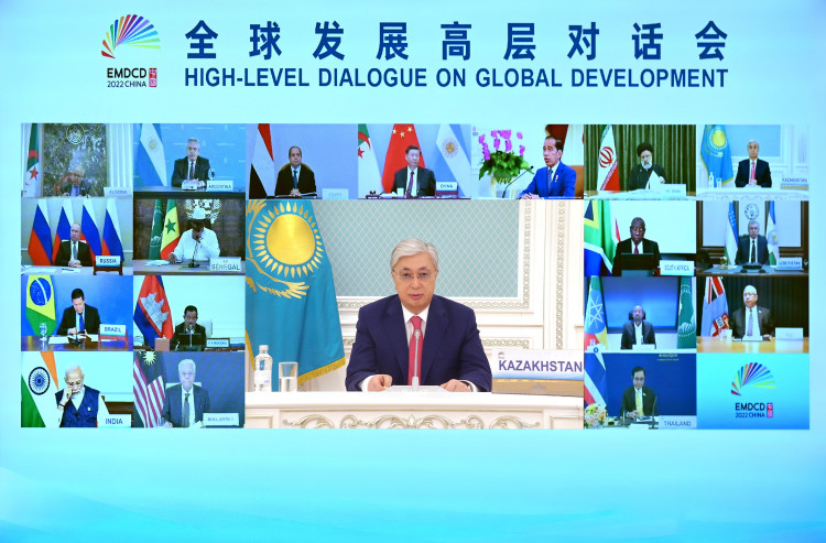 Президент Казахстана принял участие в Диалоге высокого уровня по глобальному развитию БРИКС+